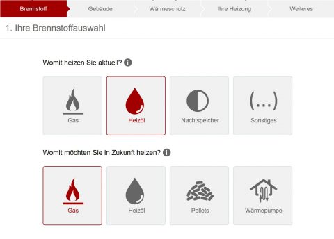 Heizungsrechner